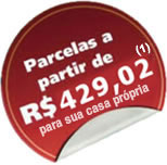 Parcelas a partir de R$ 429,02